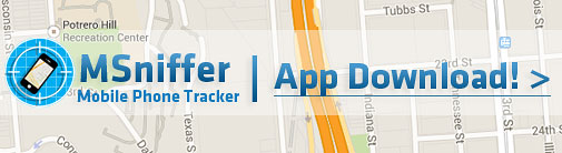 MSniffer - Cell Phone GPS Tracker App